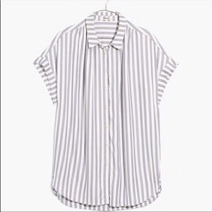 Madewell Central Shirt in Pompano Stripe - Small